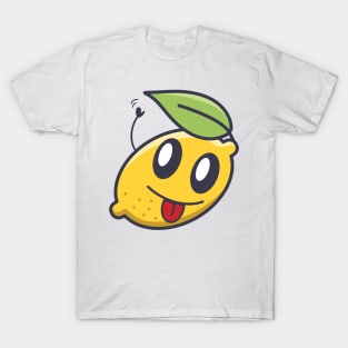 Kawaai Waving Lemon T-Shirt